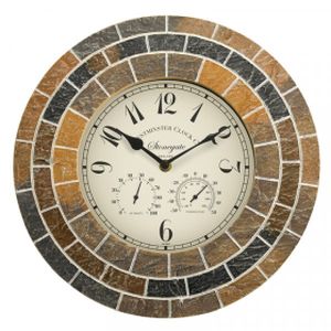 Smart Garden Stonegate Mosaic 14" Clock