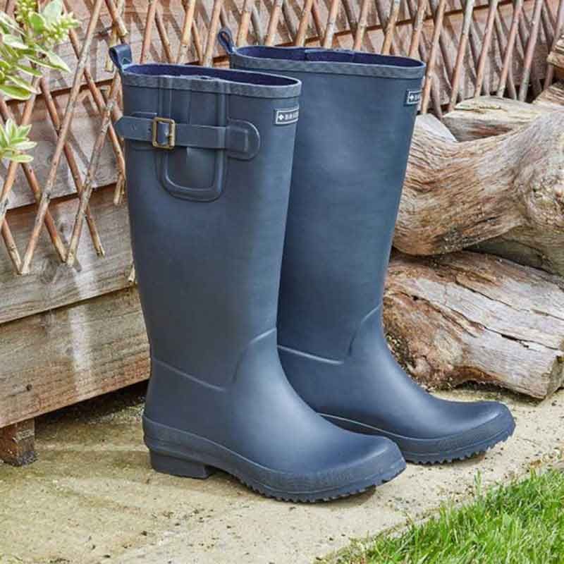 Briers Classic Rubber Welly Nvy Uk5/Eu38