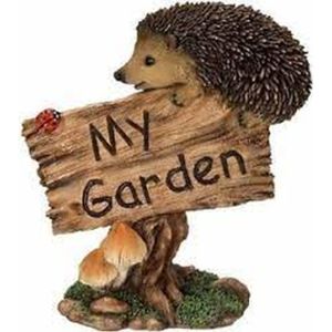 Vivid My Garden Sign Hedgehog F