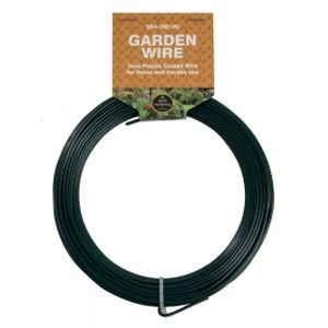 Garland 30m Gdn Wire 2mm Plastic Coated