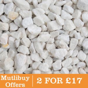 Meadow Arctic White 20mm Chippings