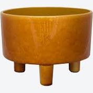 Ivyline Pisa Mustard Bowl H14xd19cm