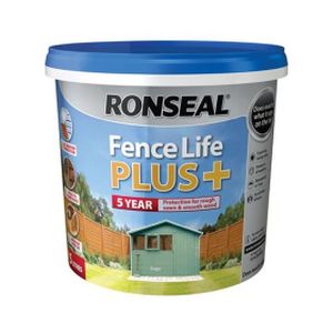 Ronseal Fence Life Plus Sage - 5L