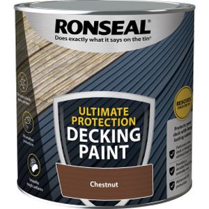 Ronseal Ultimate Protection Deck Paint Chestnut 2.5L