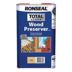 Ronseal TC Wood Preserver Clear 5L