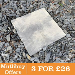 Meadow View Bronte Paving 450x450mm Weathered Stone