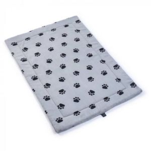Zoon Snug Paws Grey Padded Dog Comforter (Extra Large) - 100cm x 70cm