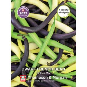Thompson & Morgan Dwarf French Bean Colour Mix