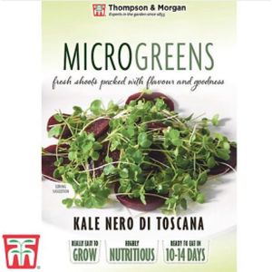 Thompson and Morgan Microgreens Kale Nero Di Toscana