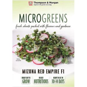 Tandm Microgreens Mizuna Red Empire F1