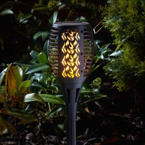 Smart Compact Flaming Torch - Black 4pc Pack