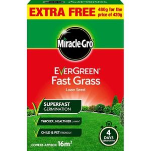 Miracle-Gro Egreen Fast Grass Seed 480g