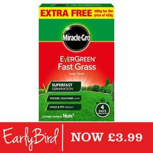 Miracle-Gro Egreen Fast Grass Seed 480g
