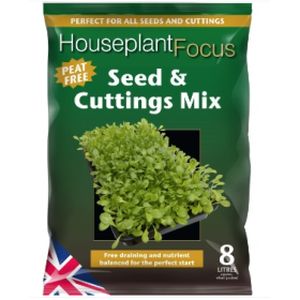 Growth Houseplant Focus Seed & Cut Mix - Peat free 8l