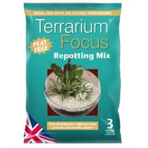 Growth Terrarium Focus Repotting Mix - Peat free 3l