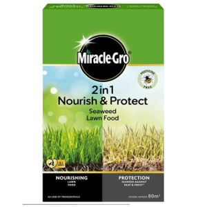 Miracle-Gro Nourish & Protect Seaweed  Lawn Food 80m2