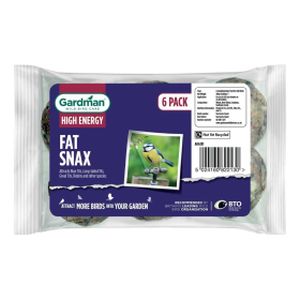 Gardman Fat Snax Suet Balls - 6 Pack