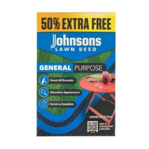 Johnsons General Purpose Lawn Seed 350g + 50% Extra Free