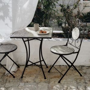 Bizzotto Erice Square Table 2 Chairs