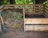 Home made compost heaps are excellent for the garden