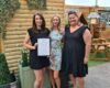Louise, Lizzie and Debbie from Coolings Wych Cross Garden Centre with their award for Best Garden Centre (South Thames) 2022