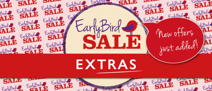 Featured image for 'Early Bird Sale EXTRAS'